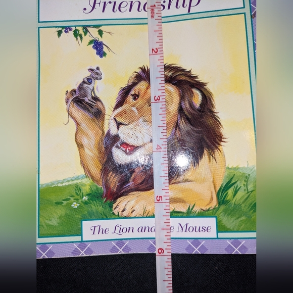 Vintage The Virtue of Friendship;The Lion and the Mouse - Picture 8 of 8